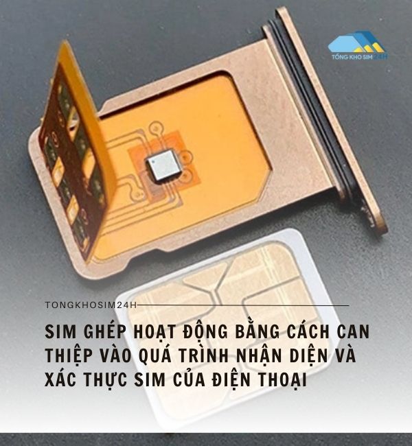 Cách hoạt động của sim ghép