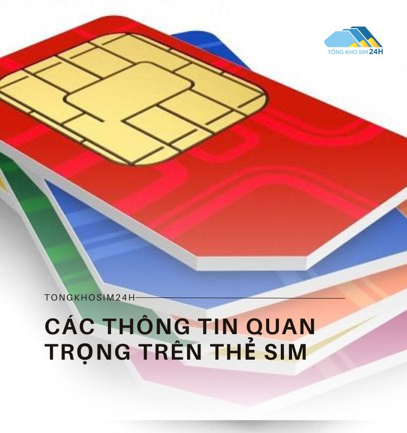 Các thông tin quan trọng trên thẻ sim