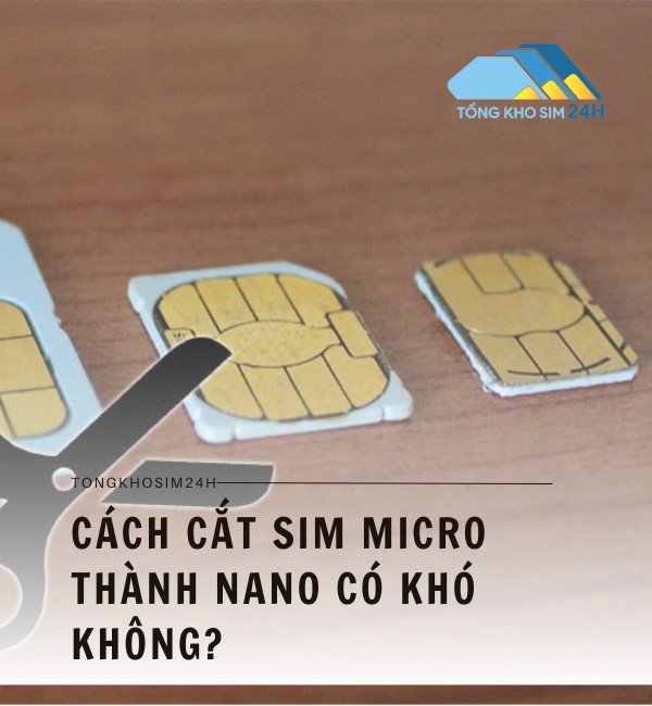 Cách cắt sim Micro thành Nano có khó không?